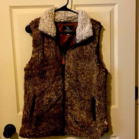 Simply Southern Jackets & Blazers - Simply Southern mocha colored vest size medium